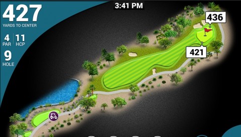 MISA Golf HCP giới thiệu tính năng GPS định vị hố golf của sân